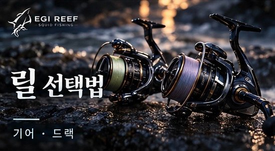 무늬오징어 에깅 릴 선택법｜2500·3000번, 기어비·회수량·스풀·드랙 고르는 기준
