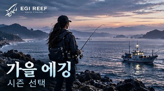무늬오징어 가을 에깅|9월 연안 탐색부터 10~11월 쇼어·팁런 선택까지